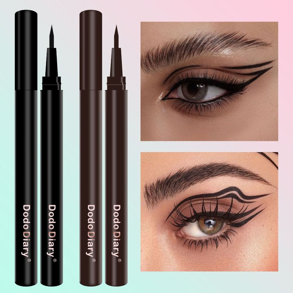 Waterproof Liquid Eyeliner Pen - Pensil Eyeliner Cair Tahan Air, Tidak