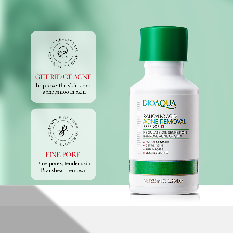 Salicylic Acid Blackhead Remover - 35Ml BIOAOUA Asam Salisilat Esensi Penghilang
