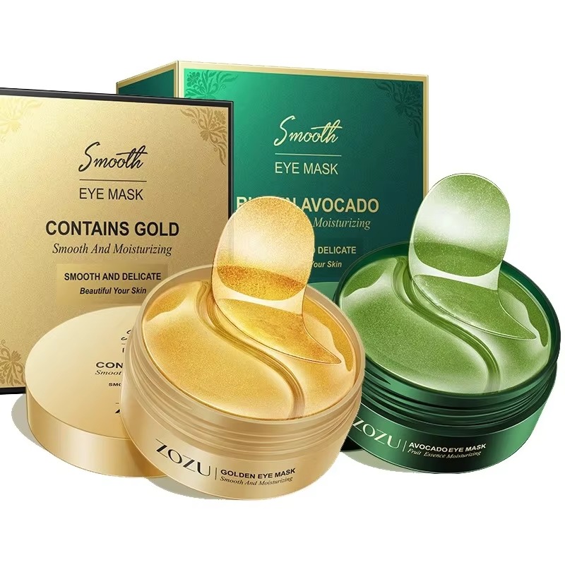 Collagen Under Eye Patches - 60 Buah Masker Mata Pelembab Alpukat