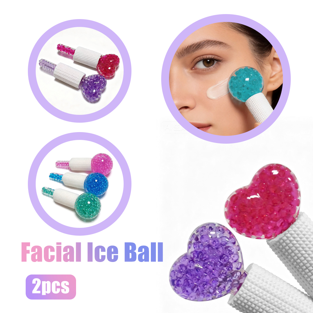 Face Ice Roller Puffiness - 2 Buah Bola Rol Es untuk