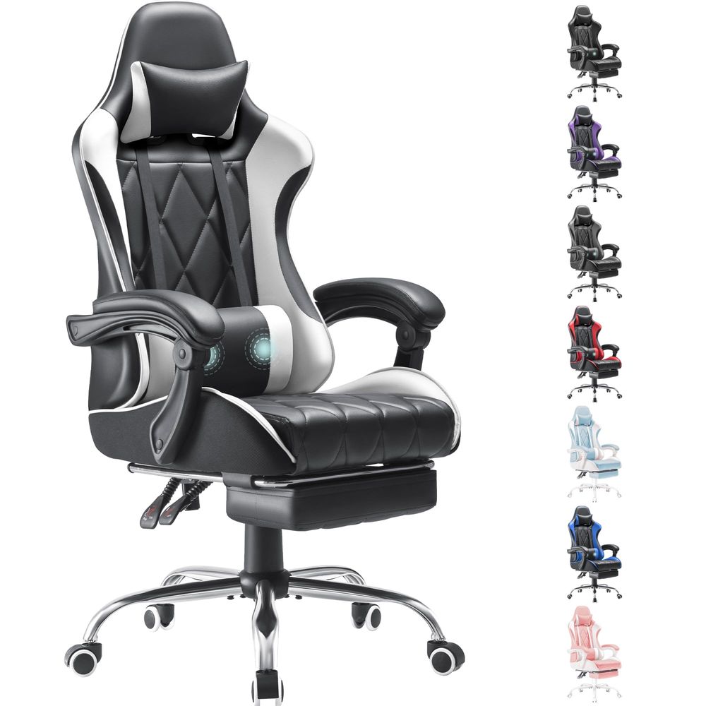 Massage - Kursi Gaming, Kursi Komputer dengan Sandaran
