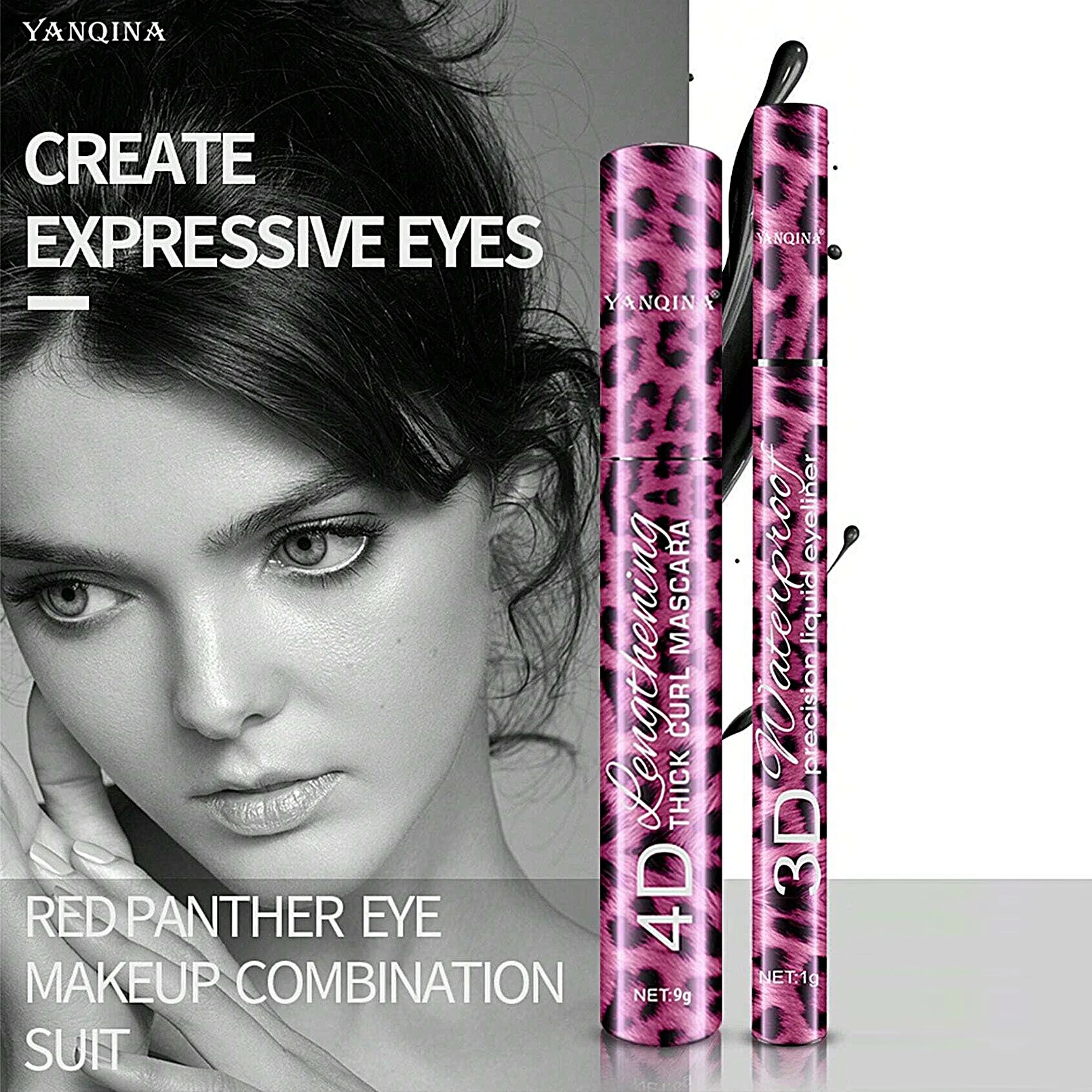 YANQINA Set pensil Eyeliner ca - Waterproof Liquid Eyeliner Pen ulasan dan harga