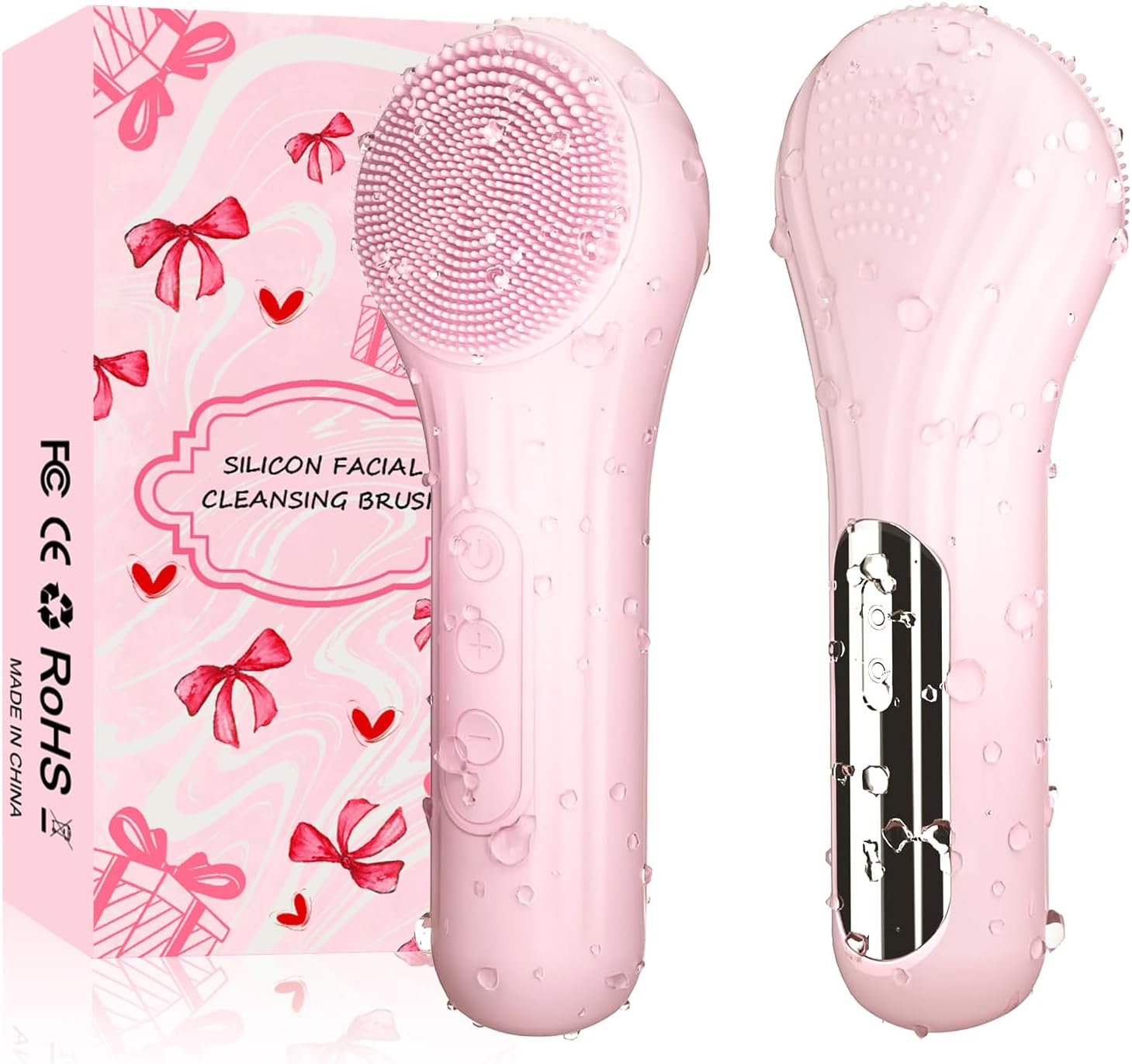Penggosok Wajah Silikon, Sikat - Silicone Face Scrubber Electric ulasan dan harga