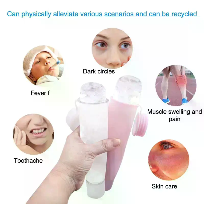 Bentuk Baki Es Silikon, Alat P - Face Ice Roller Puffiness ulasan dan harga