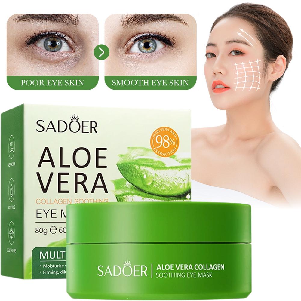 60 Buah Masker Patch Gel Bawah - Collagen Under Eye Patches ulasan dan harga