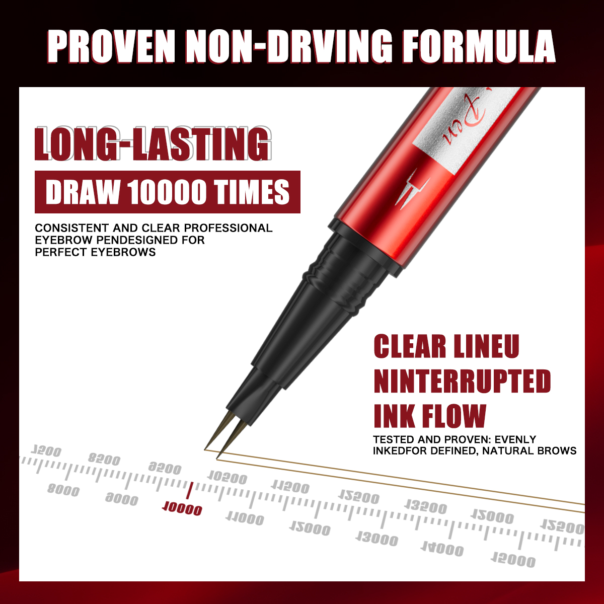 Pensil Alis Ultra Halus Tahan  - Waterproof Liquid Eyeliner Pen ulasan dan harga