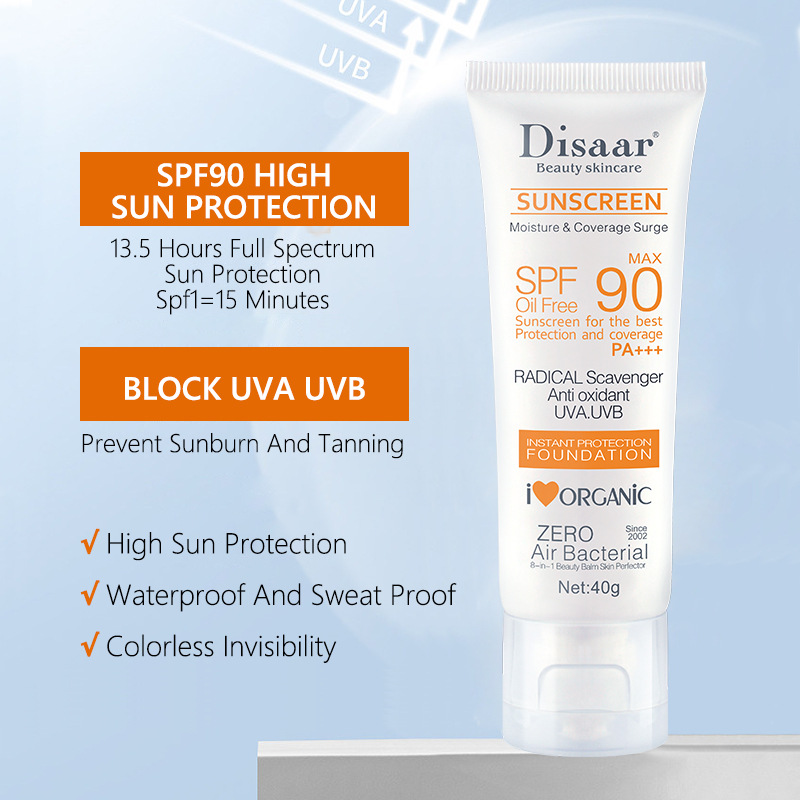 Tabir Surya Tubuh Wajah Tahan  - Spf 50 Waterproof Sunscreen ulasan dan harga