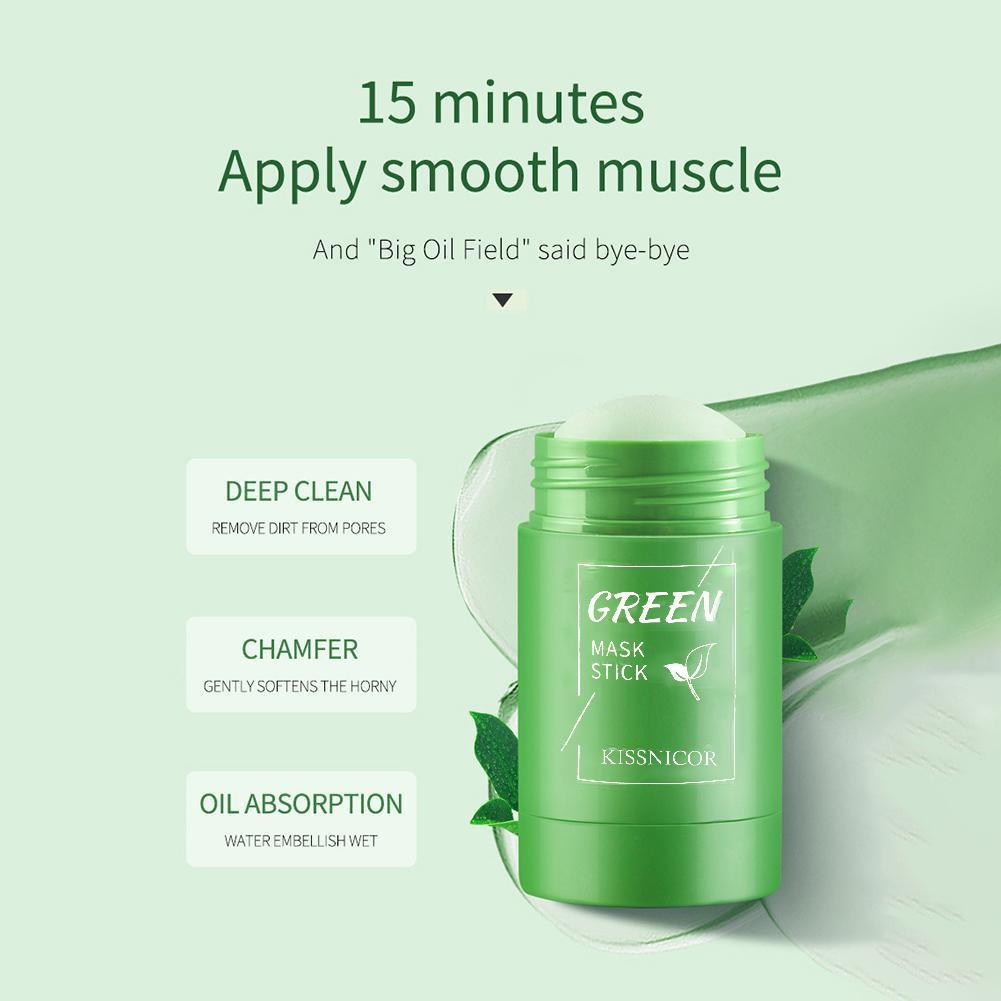 Masker Teh Hijau untuk Wajah,  - Green Tea Cleansing Clay Mask ulasan dan harga