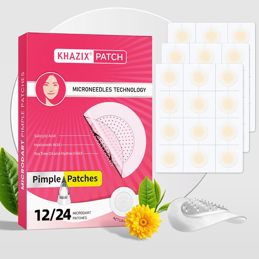 12/24 Buah Tambalan Jerawat Ja - Hydrocolloid Pimple Patch ulasan dan harga