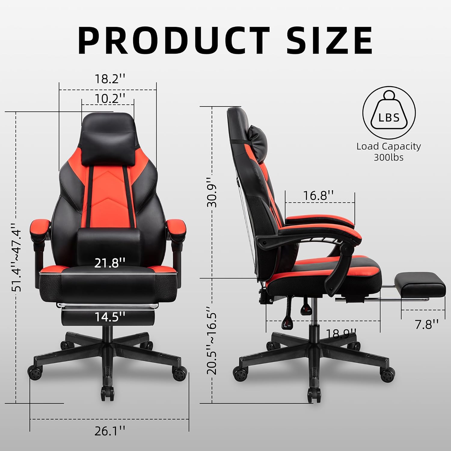 Kursi Gaming dengan Sandaran K - Massage ulasan dan harga