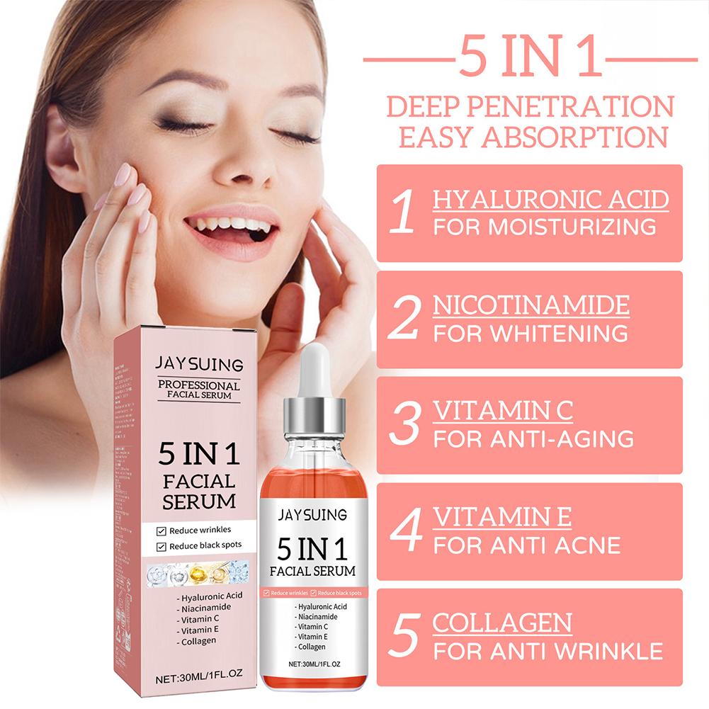 Serum Wajah Vitamin C & Asam H - Hyaluronic Acid Facial Serum ulasan dan harga