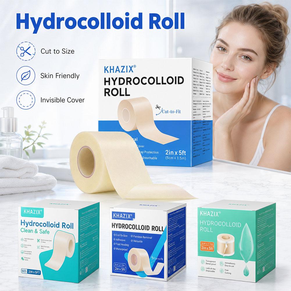 1 rol Plester Jerawat Hidrokol - Hydrocolloid Pimple Patch ulasan dan harga