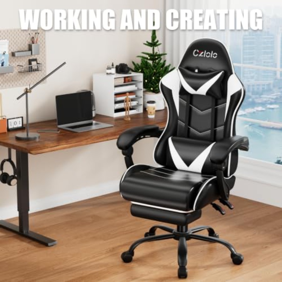 Kursi Gaming dengan Sandaran K - Massage ulasan dan harga