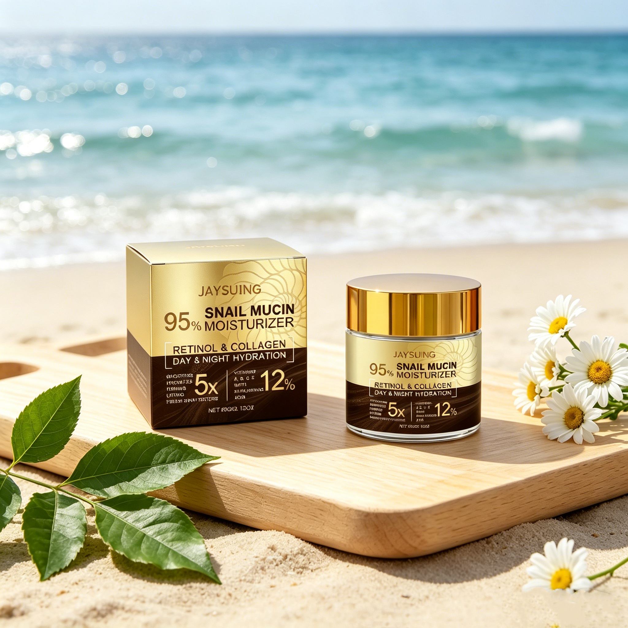 95% Siput Musin Pelembab Kolag - Retinol Anti Wrinkle Cream ulasan dan harga