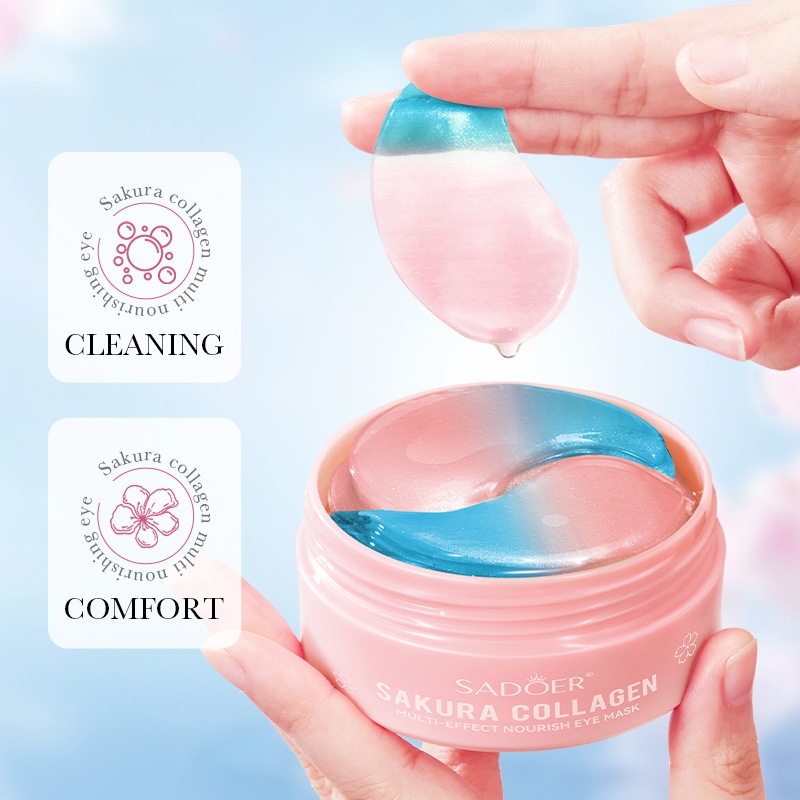60 Buah Masker Mata Bergizi Mu - Collagen Under Eye Patches ulasan dan harga