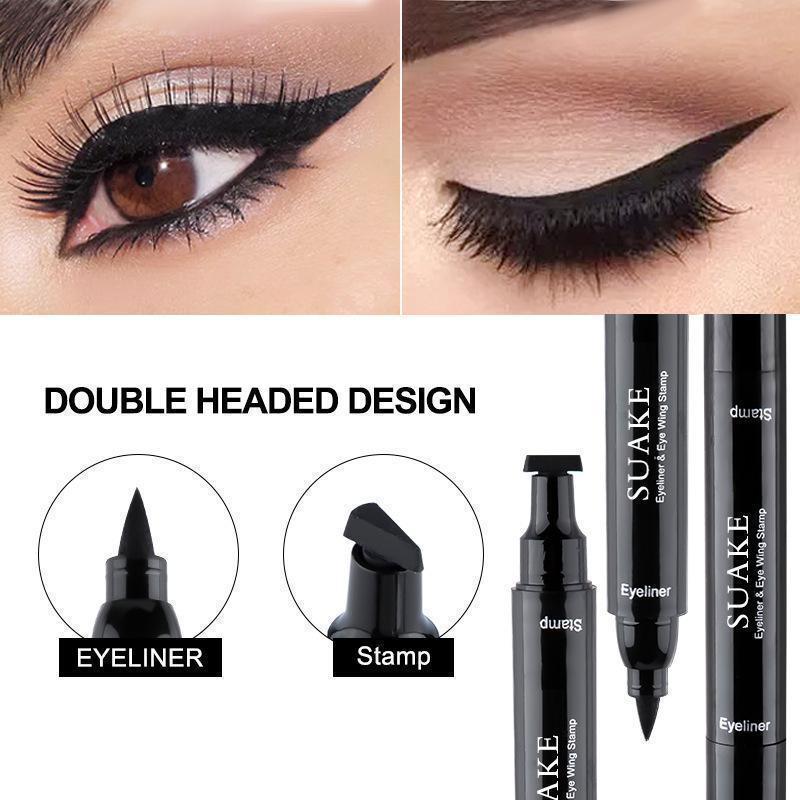 2 buah Eyeliner Hitam, Pensil  - Waterproof Liquid Eyeliner Pen ulasan dan harga