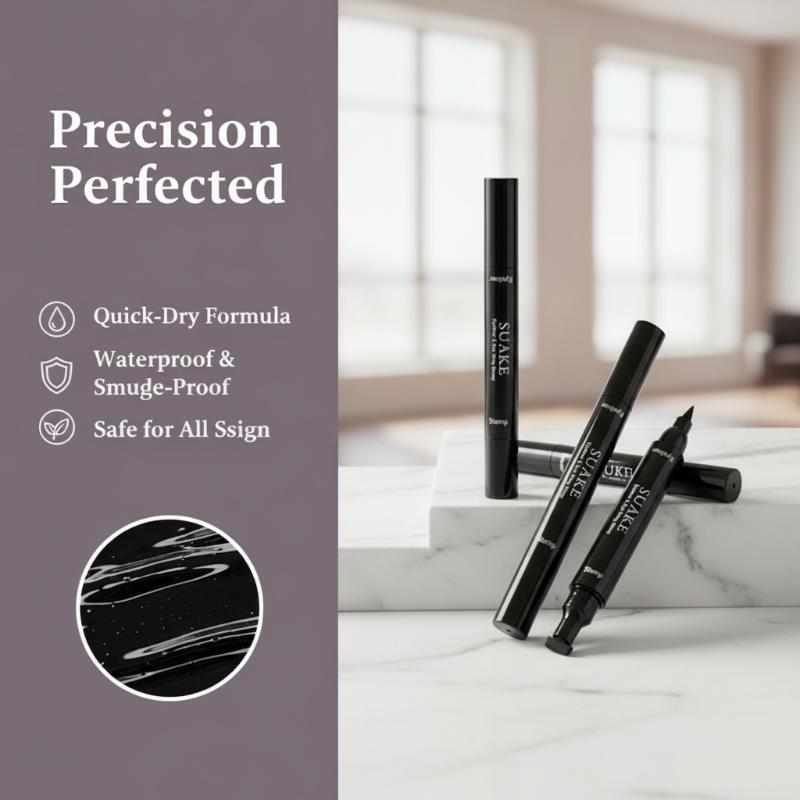 2 buah Eyeliner Hitam, Pensil  - Waterproof Liquid Eyeliner Pen ulasan dan harga