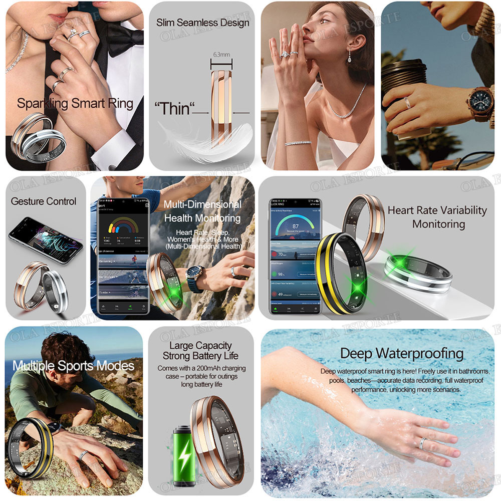 Cincin Pintar Sensor Gerak Mon - Health Monitors ulasan dan harga