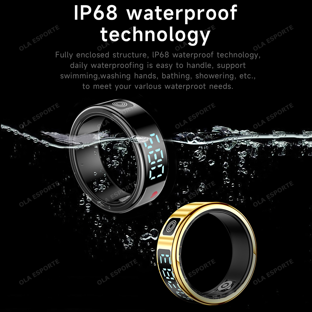 Cincin Pintar dengan Layar Dig - Health Monitors ulasan dan harga